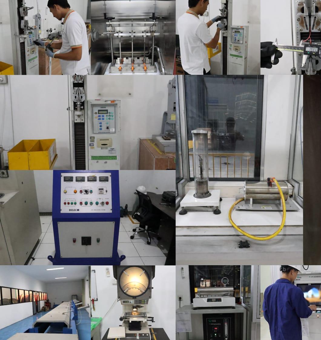 Fasilitas pengujian Cable Lab